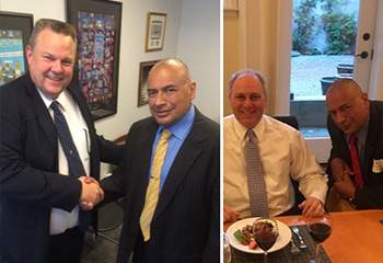 Meetings with Congressman Steve Scalise & Senator Jon Tester
