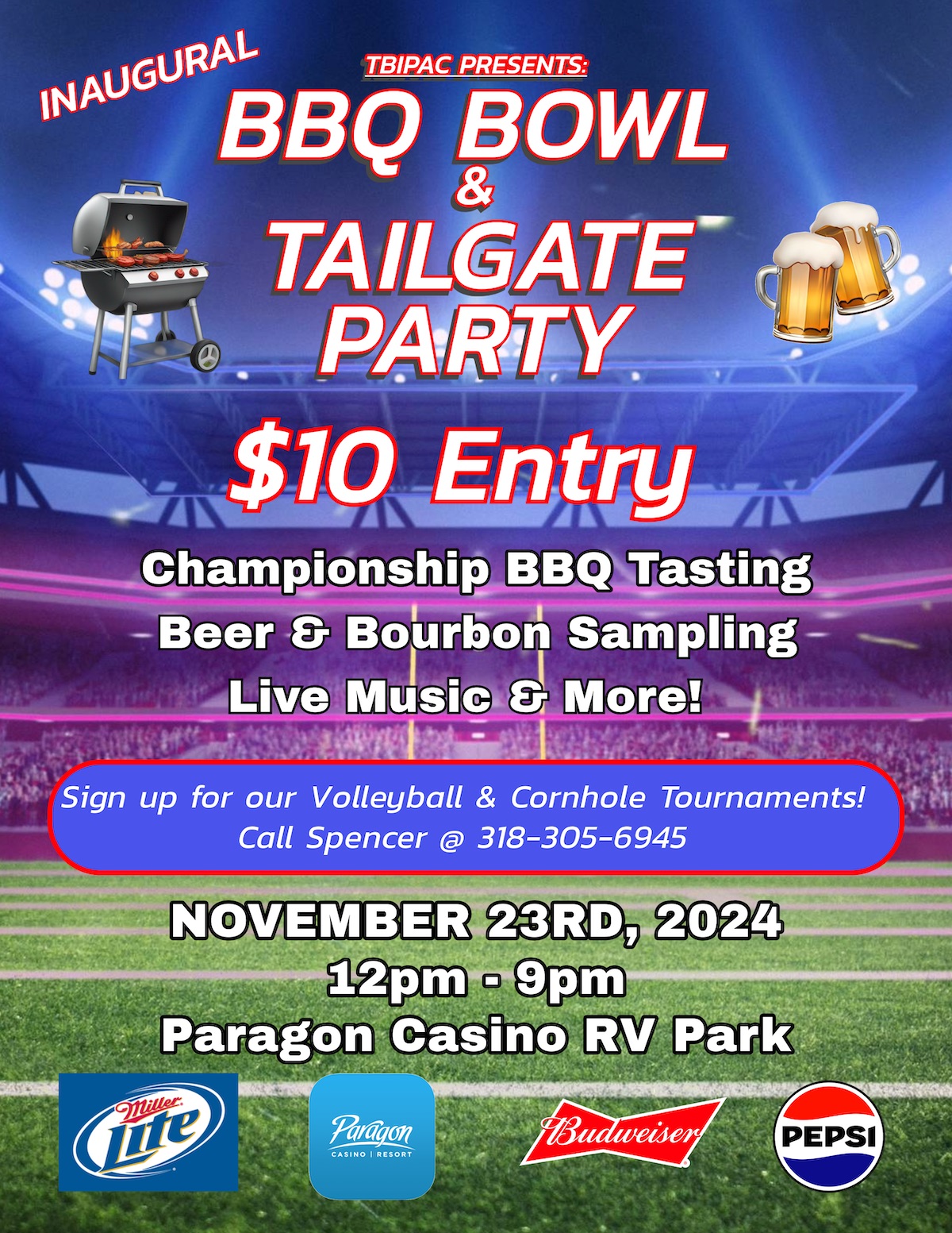 2024 BBQ Bowl Flyer